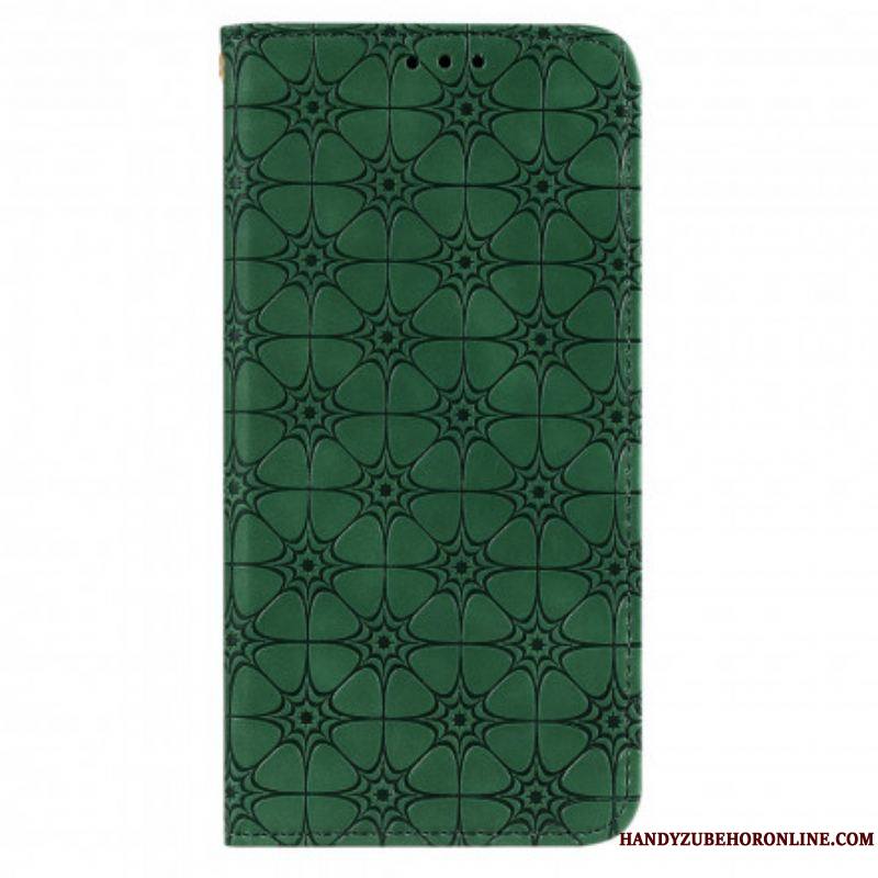 Flip Cover Samsung Galaxy M31 Fleurs Baroques