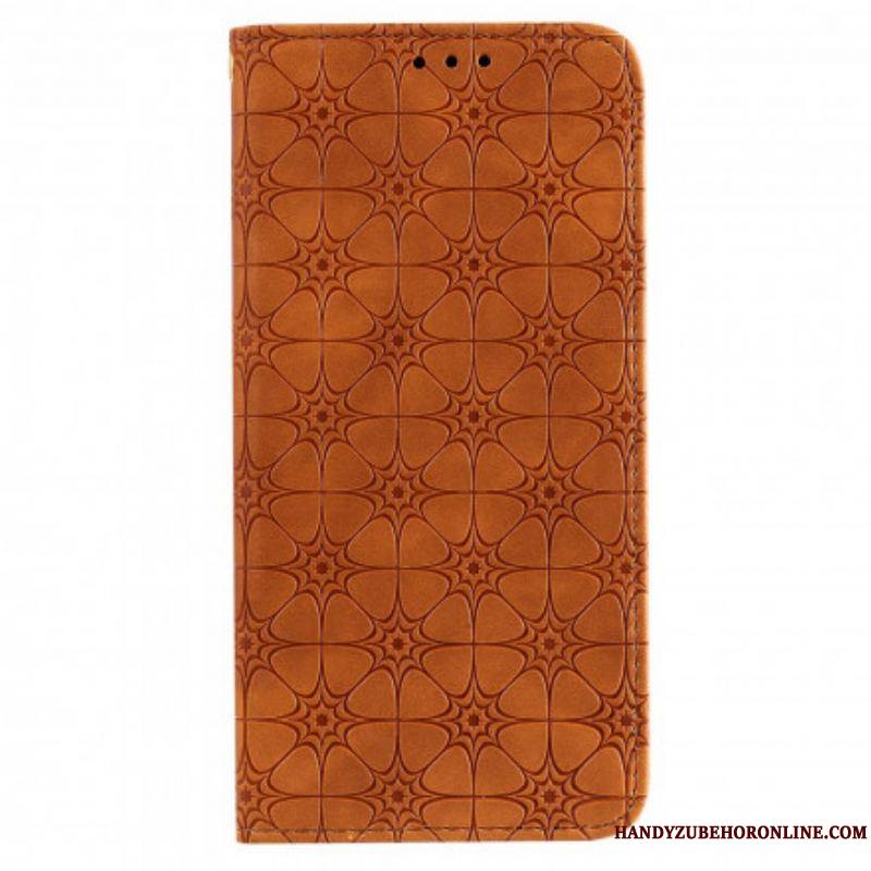 Flip Cover Samsung Galaxy M31 Fleurs Baroques