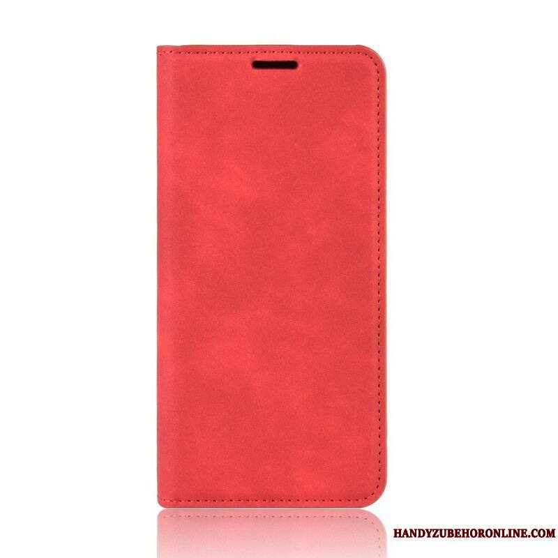 Flip Cover Samsung Galaxy S20 FE Effet Cuir Douceur