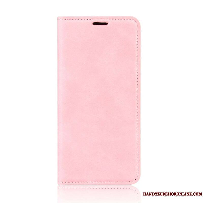 Flip Cover Samsung Galaxy S20 FE Effet Cuir Douceur