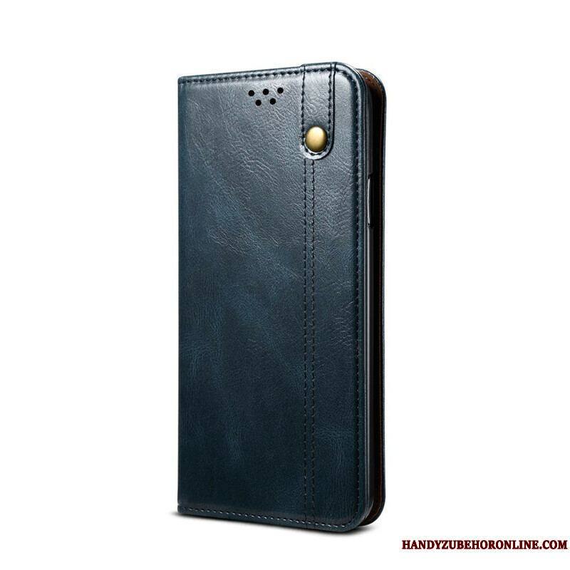 Flip Cover Samsung Galaxy S20 FE Simili Cuir Ciré