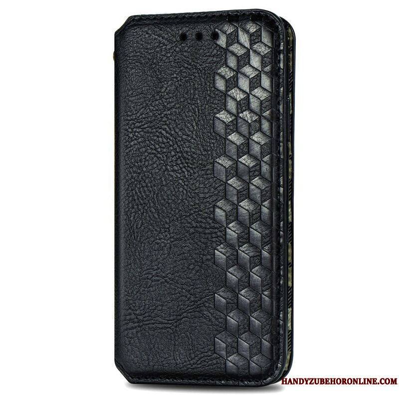 Flip Cover Samsung Galaxy S20 FE Simili Cuir Texture Diamant