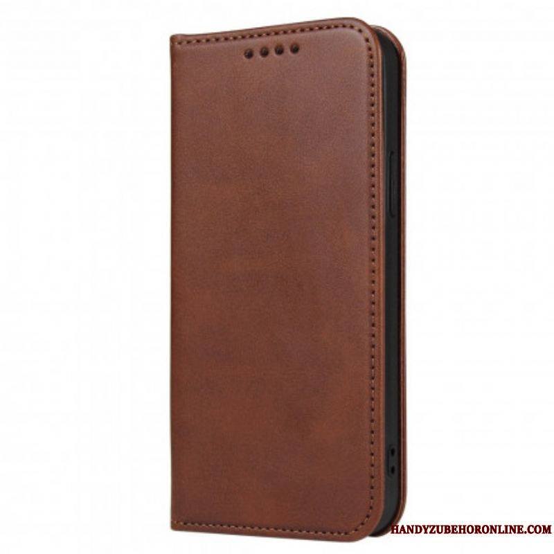 Flip Cover Samsung Galaxy S21 5G Effet Cuir Business Style