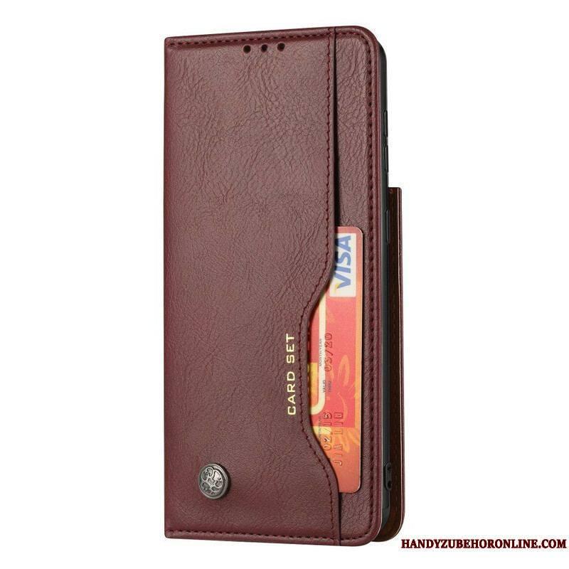 Flip Cover Samsung Galaxy S21 5G Simili Cuir Porte-Cartes