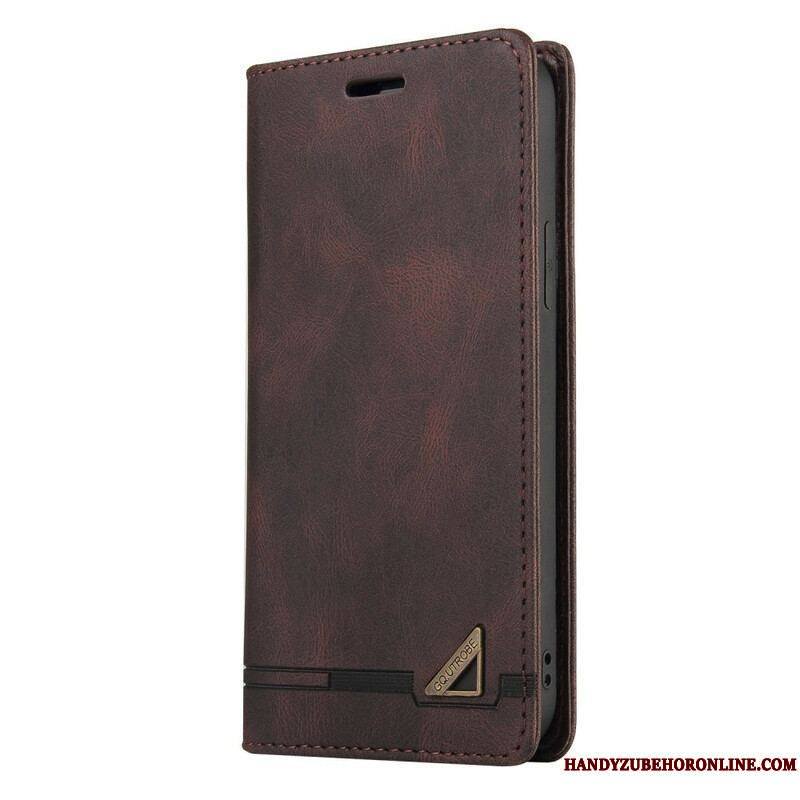 Flip Cover Samsung Galaxy S21 FE Simili Cuir GQ.UTROBE