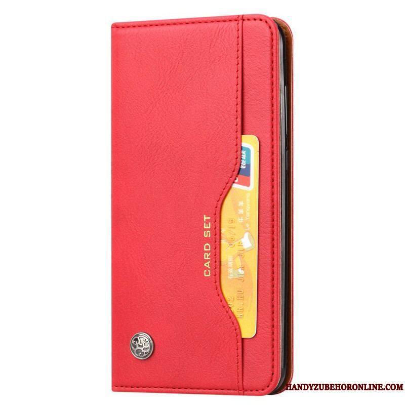 Flip Cover Samsung Galaxy S21 FE Simili Cuir Porte-Cartes