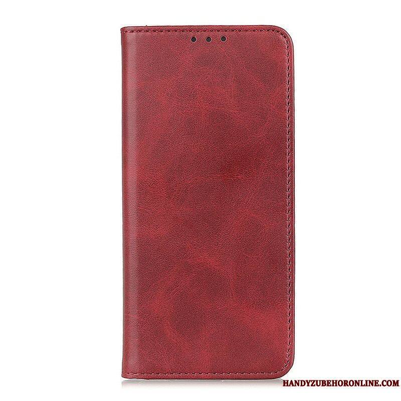 Flip Cover Samsung Galaxy S21 Plus 5G Cuir Fendu Vintage