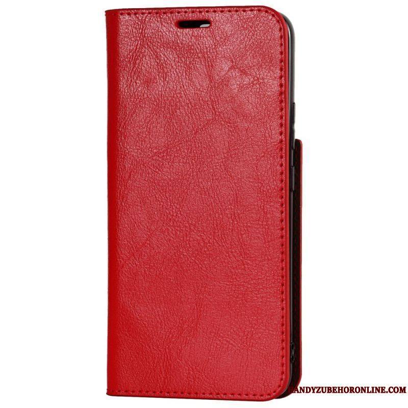 Flip Cover Samsung Galaxy S22 5G Cuir Véritable