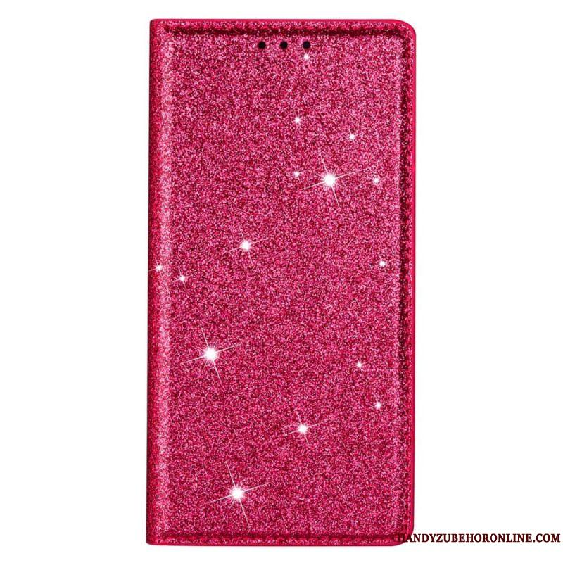 Flip Cover Samsung Galaxy S22 Plus 5G Style Paillettes