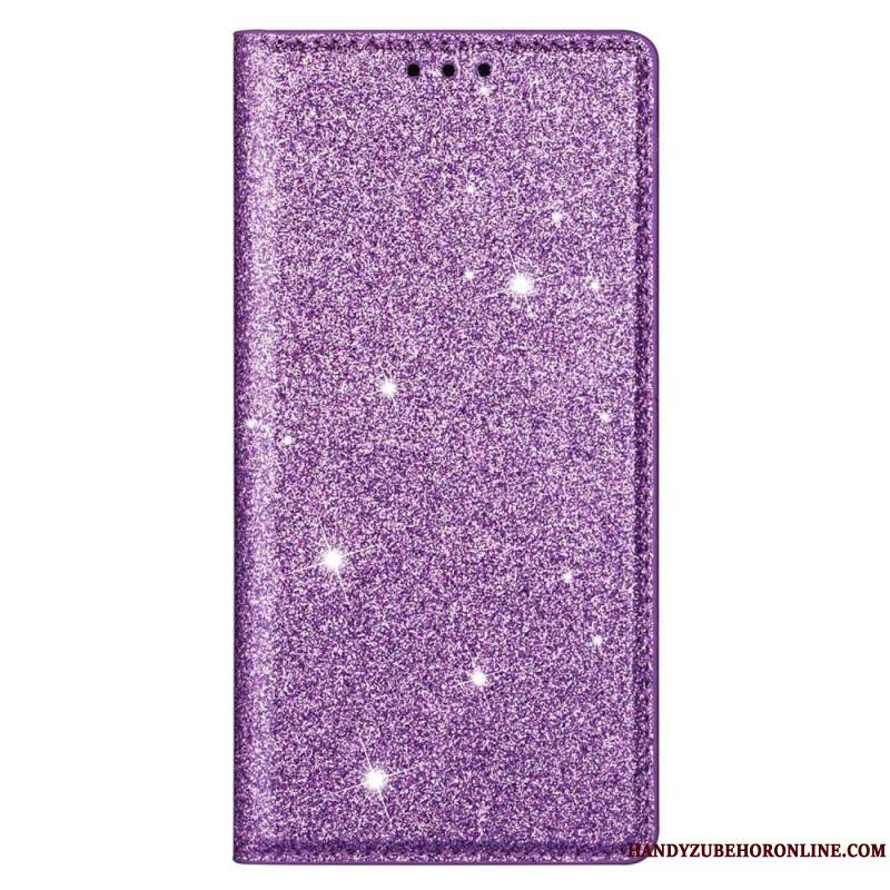 Flip Cover Samsung Galaxy S22 Plus 5G Style Paillettes