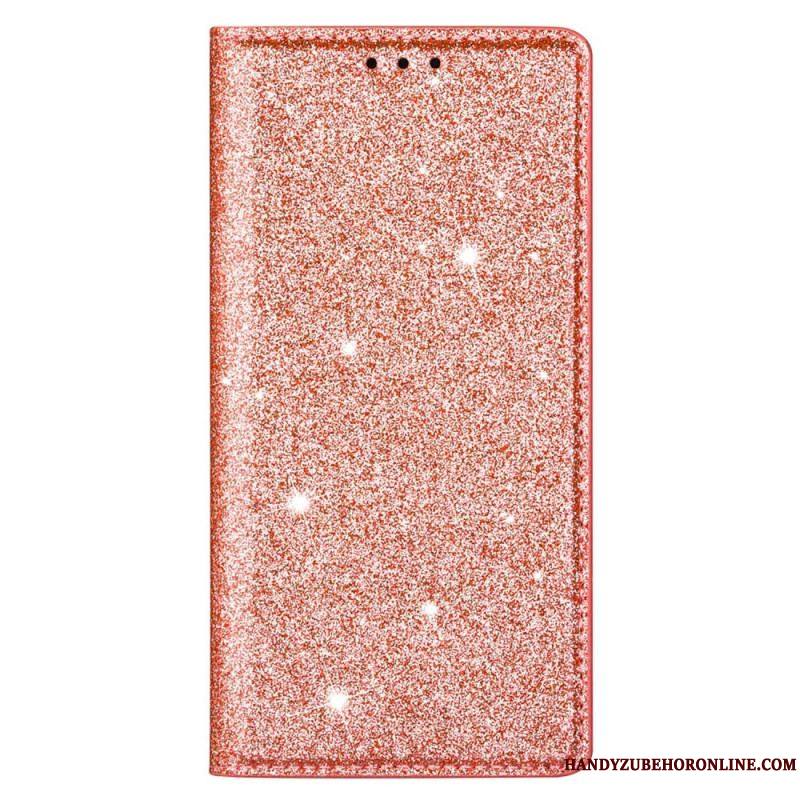 Flip Cover Samsung Galaxy S22 Plus 5G Style Paillettes