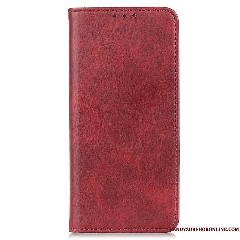 Flip Cover Samsung Galaxy S23 5G Cuir Fendu