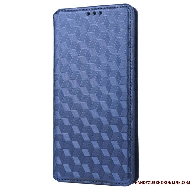 Flip Cover Samsung Galaxy S23 5G Motif 3D