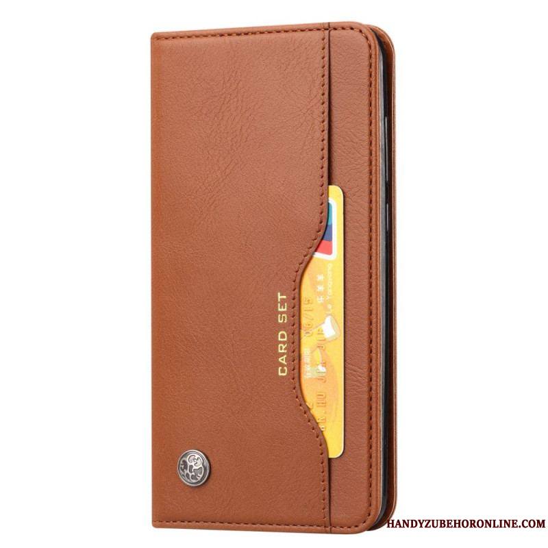 Flip Cover Samsung Galaxy S23 5G Simili Cuir Porte-Cartes