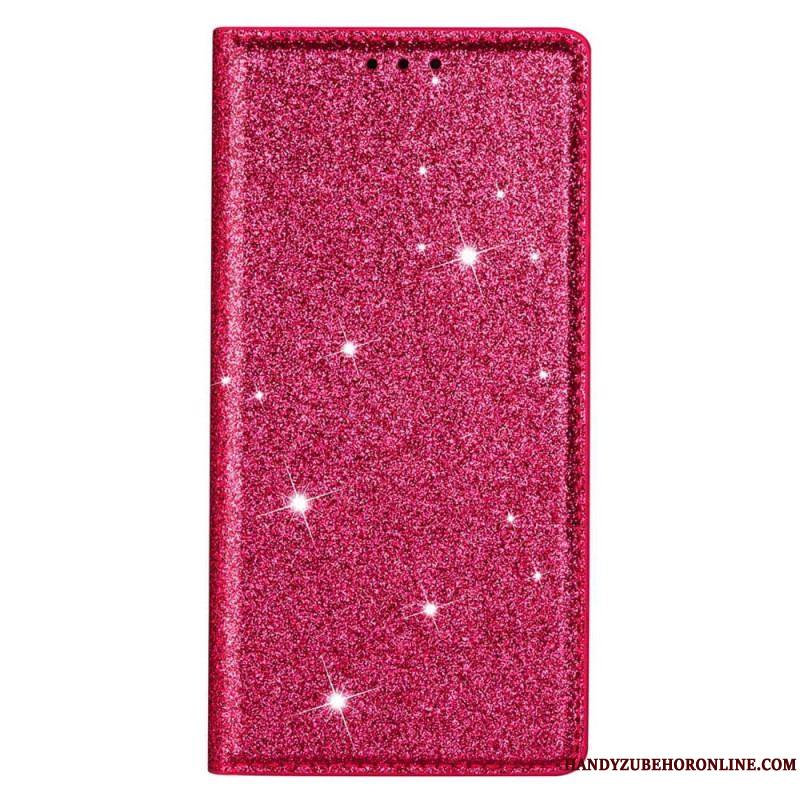 Flip Cover Samsung Galaxy S23 5G Style Paillettes