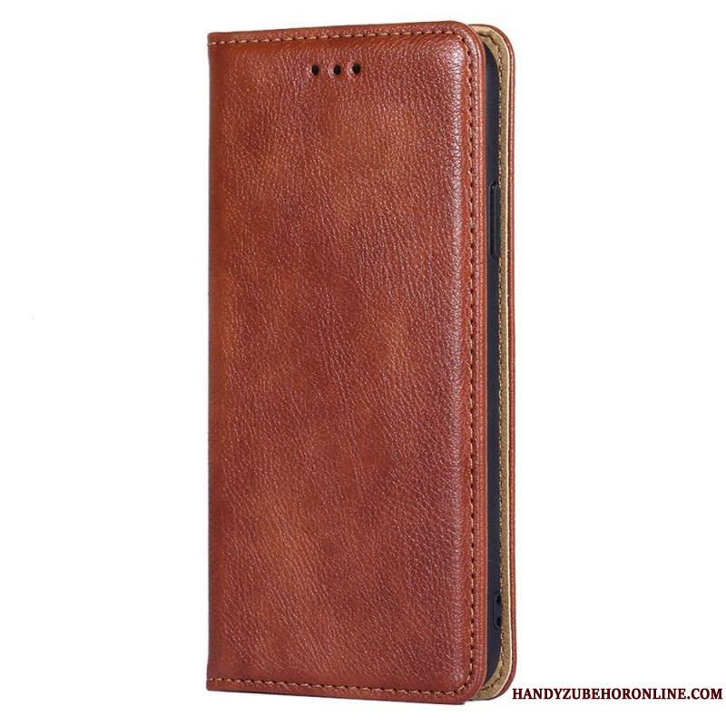 Flip Cover Samsung Galaxy S23 Plus 5G Simili Cuir Coutures