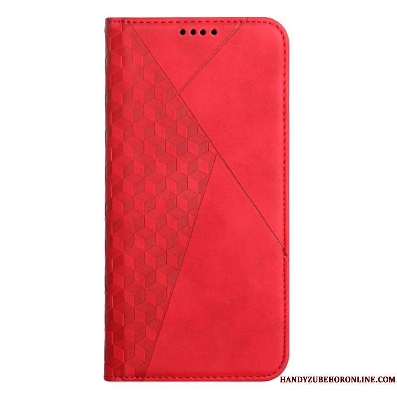 Flip Cover Samsung Galaxy S23 Plus 5G Style Cuir Motif 3D