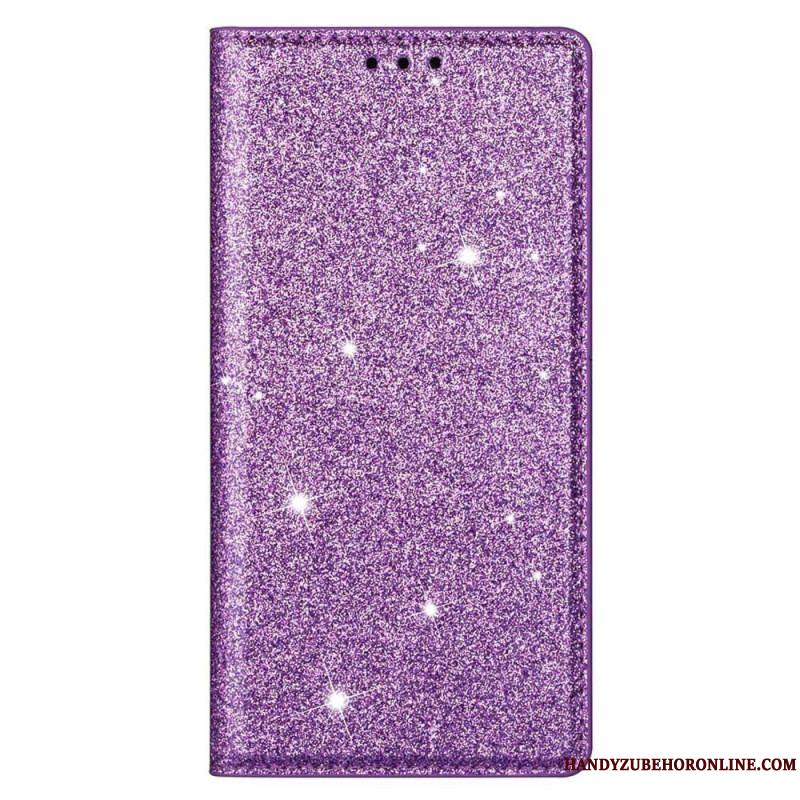 Flip Cover Samsung Galaxy S23 Plus 5G Style Paillettes