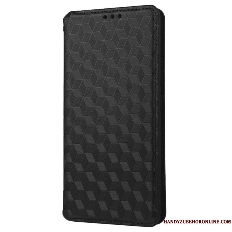 Flip Cover Samsung Galaxy S23 Ultra 5G Motif 3D