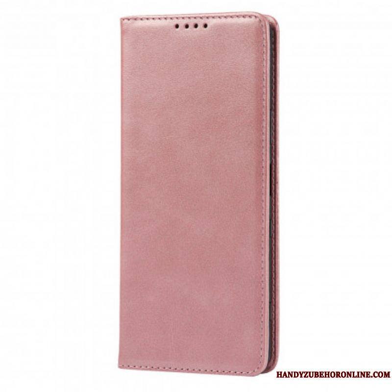 Flip Cover Sony Xperia 1 III Cuir Véritable Classique