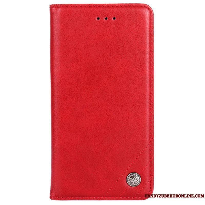 Flip Cover Sony Xperia 10 IV Simili Cuir Rivet Décoratif