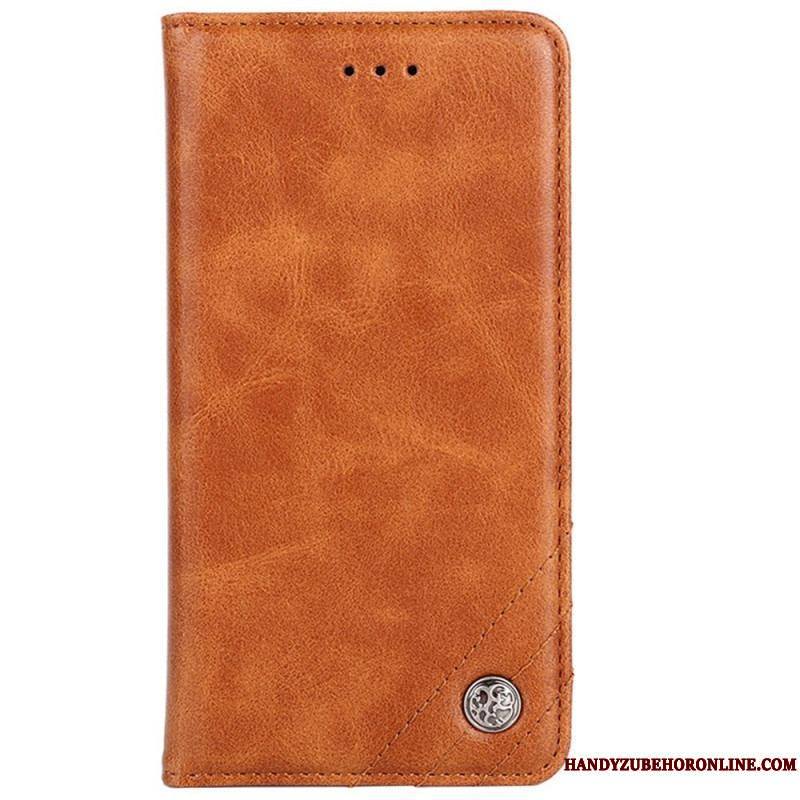 Flip Cover Sony Xperia 10 IV Simili Cuir Rivet Décoratif