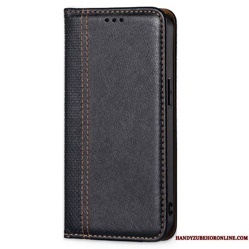 Flip Cover Sony Xperia 10 IV Simili Cuir Vintage