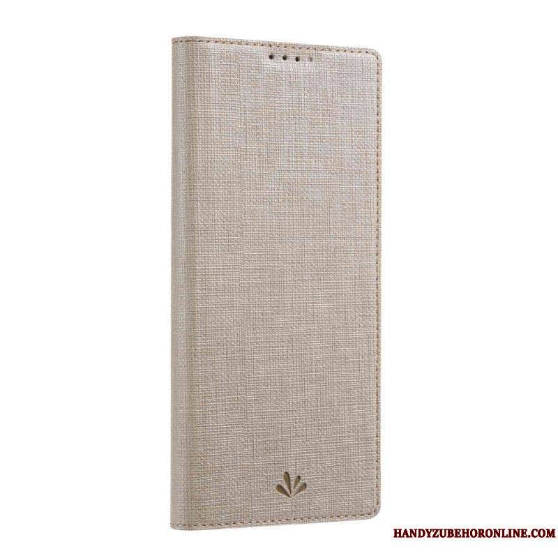 Flip Cover Sony Xperia 10 IV Texture Tissu VILI