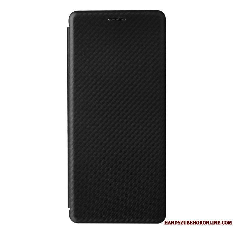 Flip Cover Sony Xperia Pro-I Fibre Carbone