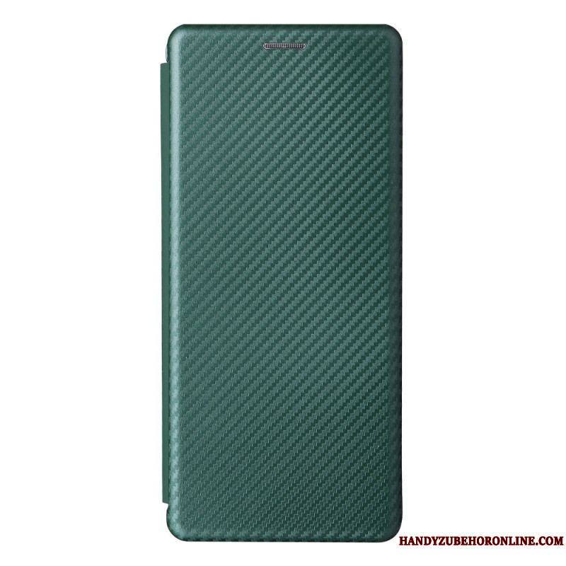 Flip Cover Sony Xperia Pro-I Fibre Carbone