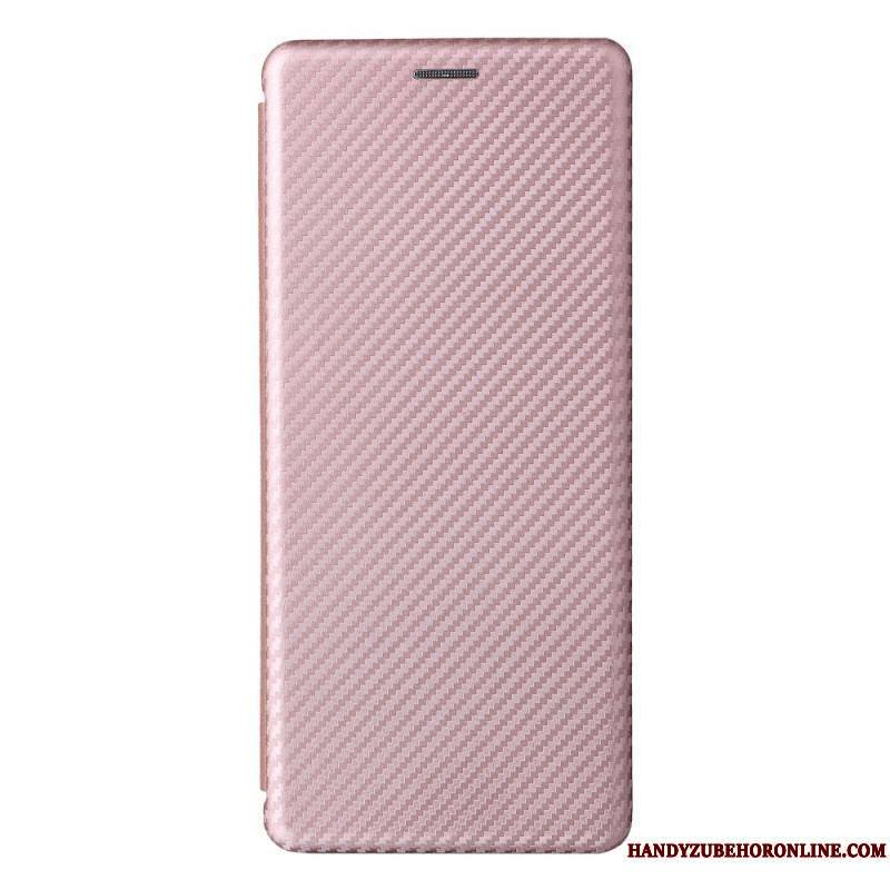 Flip Cover Sony Xperia Pro-I Fibre Carbone