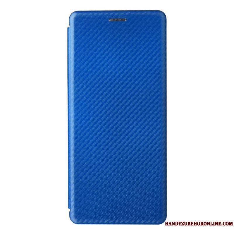 Flip Cover Sony Xperia Pro-I Fibre Carbone