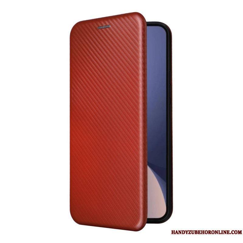 Flip Cover Xiaomi 13 Pro Fibre Carbone