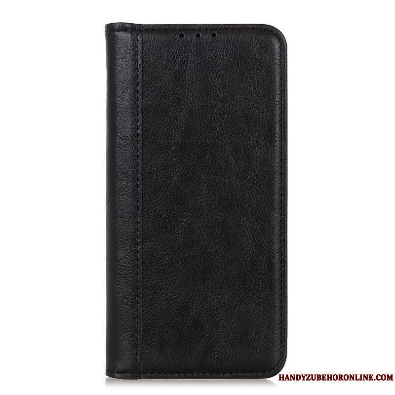 Flip Cover Xiaomi 13 Pro Version Colorée Cuir Fendu