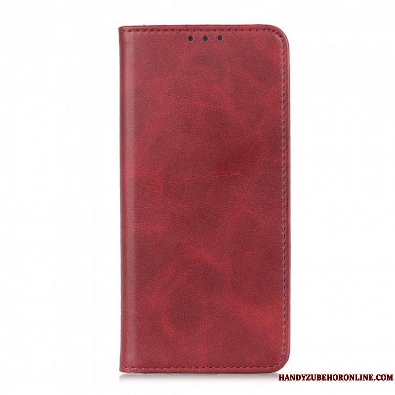 Flip Cover Xiaomi Redmi Note 10 Pro Cuir Fendu