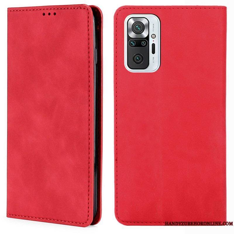 Flip Cover Xiaomi Redmi Note 10 Pro Skin-Touch Classique