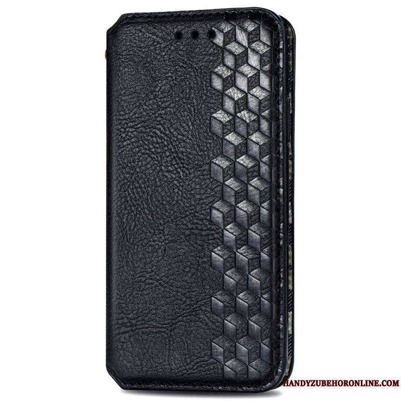 Flip Cover Xiaomi Redmi Note 11 / 11s Effet Cuir Texture Diamant