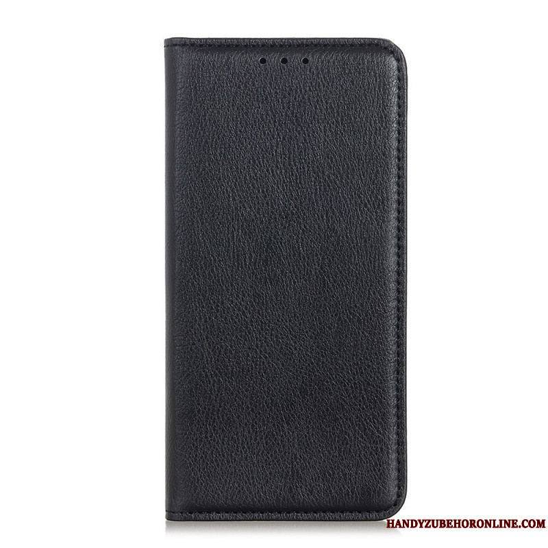 Flip Cover Xiaomi Redmi Note 11 Pro / Note 11 Pro 5G Cuir Fendu Litchi