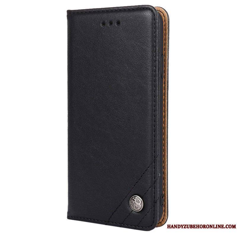 Flip Cover Xiaomi Redmi Note 11 Pro / Note 11 Pro 5G Style Cuir Rivet