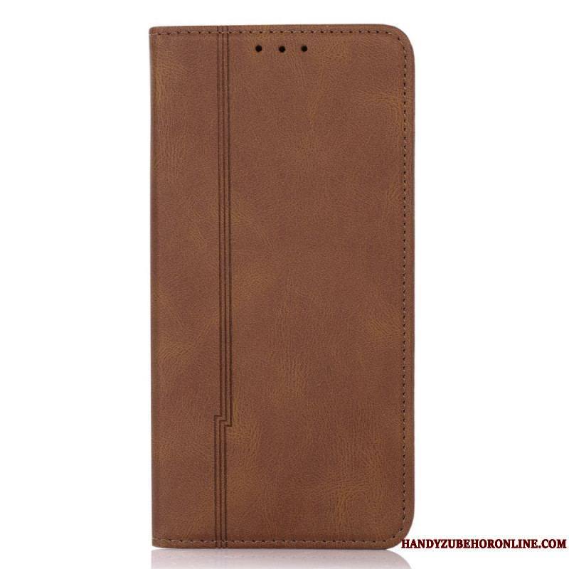 Flip Cover Xiaomi Redmi Note 11 Pro Plus 5G Style Cuir Ligne