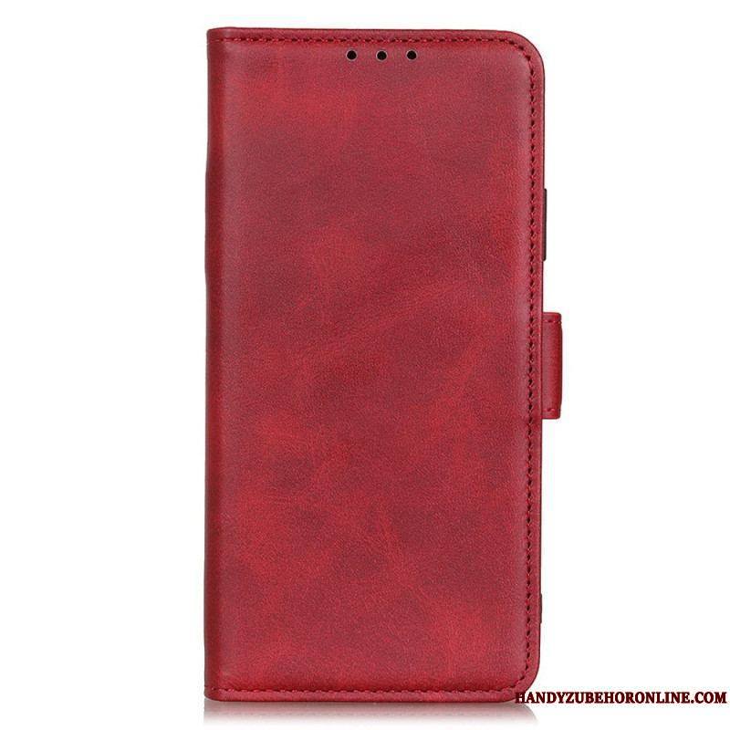 Flip Cover Xiaomi Redmi Note 12 4G Cuir Fendu Élégance