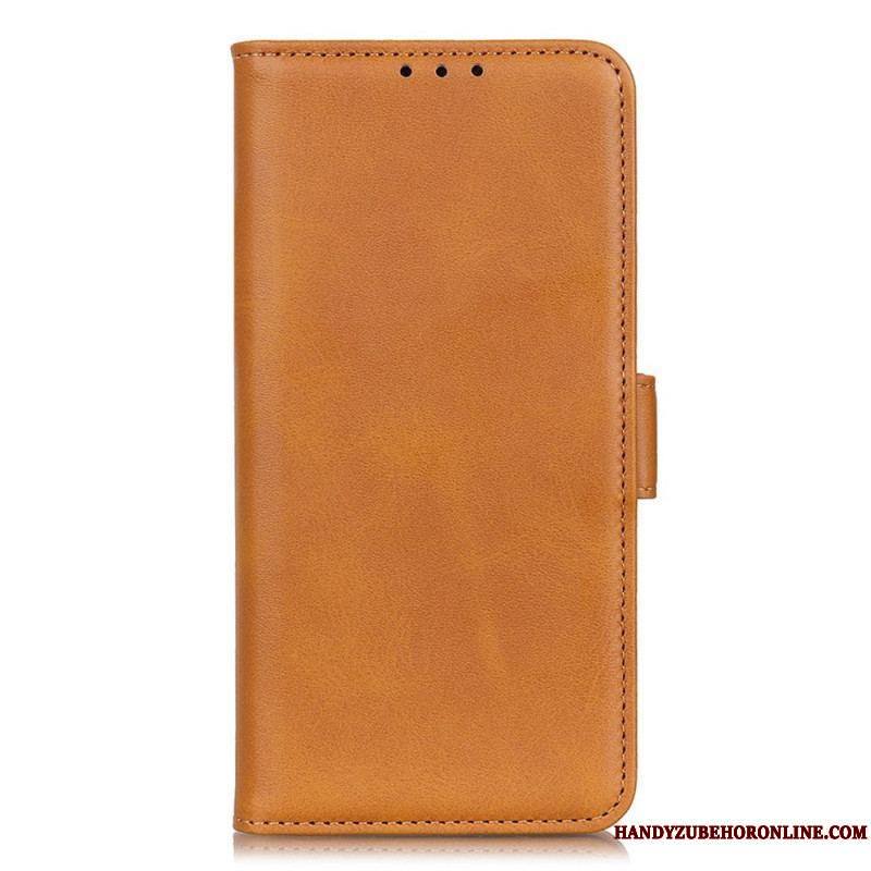 Flip Cover Xiaomi Redmi Note 12 4G Cuir Fendu Élégance