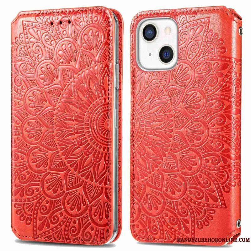 Flip Cover iPhone 14 Plus Mandala