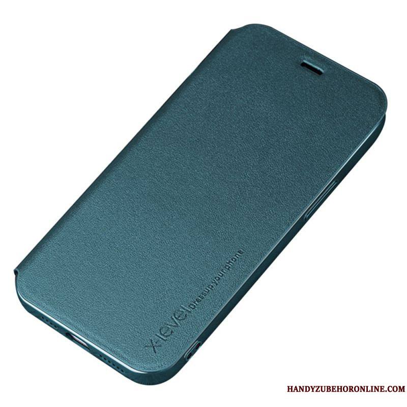 Flip Cover iPhone 14 Simili Cui X-Level