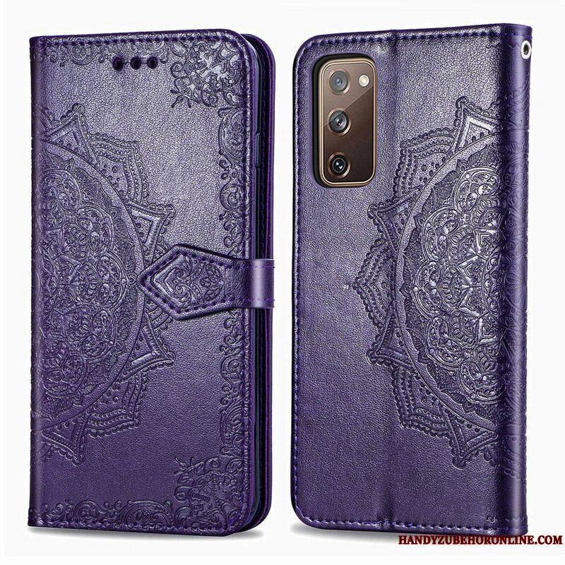 Housse Samsung Galaxy S20 FE Mandala Moyen Age