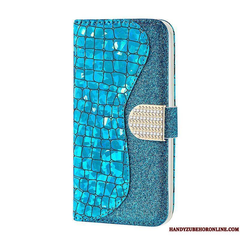 Housse Samsung Galaxy S21 FE Croco Diamants