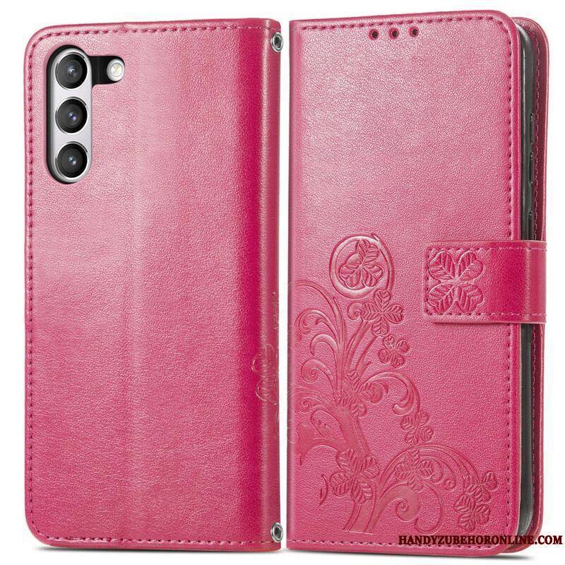 Housse Samsung Galaxy S21 FE Fleurs Abstraites