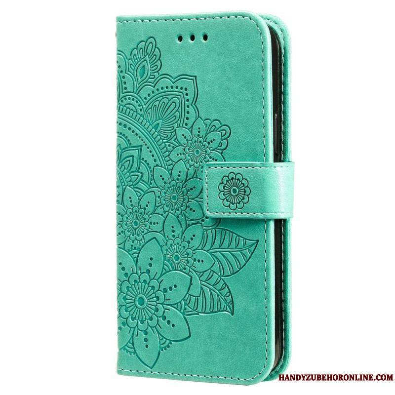 Housse Samsung Galaxy S22 5G Mandala de Fleurs