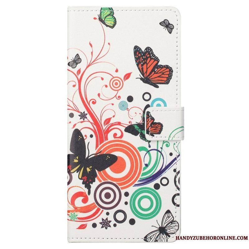 Housse Samsung Galaxy S23 5G Magnifiques Papillons