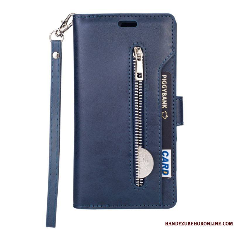 Housse Samsung Galaxy S23 5G Porte-Monnaie à Lanière